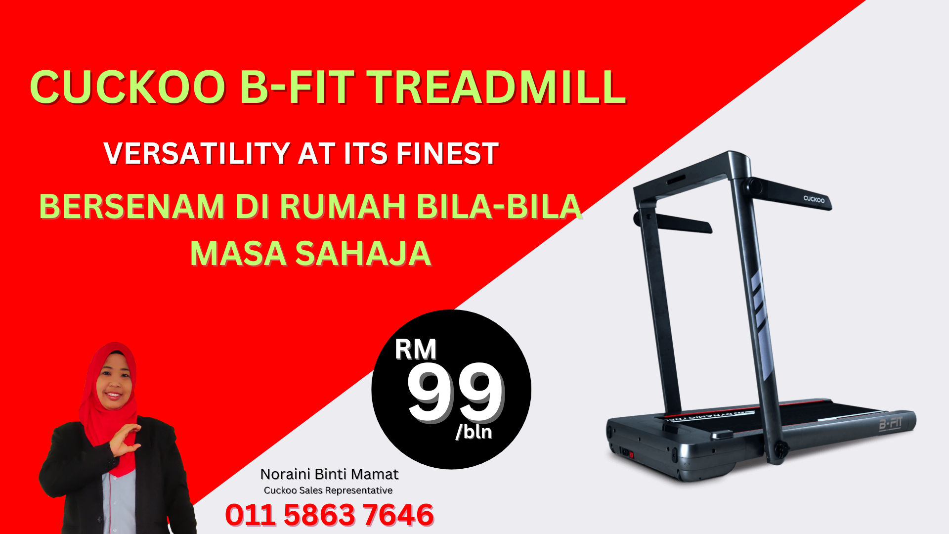 Cuckoo B-FIT TREADMILL